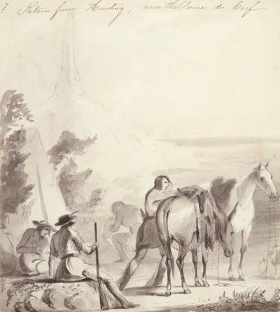 Return from Hunting by Alfred Jacob Miller