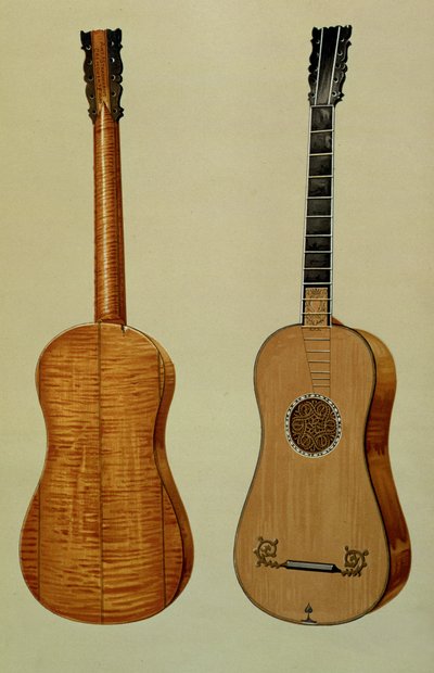 Guitar by Alfred James Hipkins