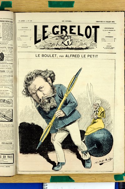 Cover of Le Grelot, Number 119, Satirical in Colours by Alfred Le Petit
