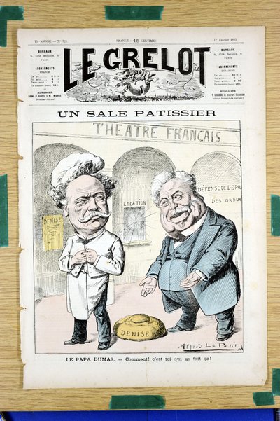 Cover of Le Grelot, number 721, Satirical in Colors by Alfred Le Petit