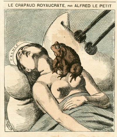 Cover of Le Grelot, number 92, Satirical in Colors by Alfred Le Petit