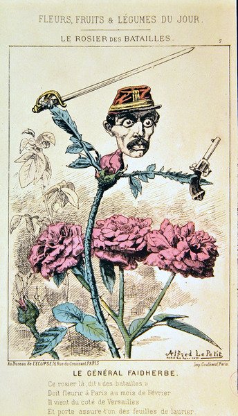 General Louis Faidherbe, from the Cartoon Series 
