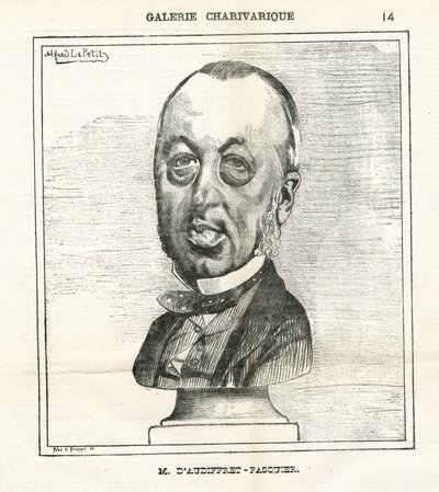 Illustration by Alfred Le Pete (1841-1909) in Le Charivari by Alfred Le Petit
