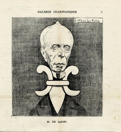 Illustration by Alfred Le Pete (1841-1909) in Le Charivari by Alfred Le Petit