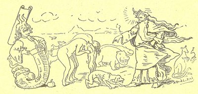 Illustration of Alfred Le Pete (1841-1909) in Gros-Jean and his cure by Alfred Le Petit