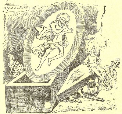 Illustration of Alfred Le Pete in Gros-Jean and His Parish by Alfred Le Petit