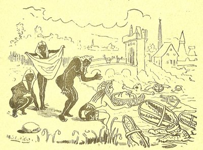Illustration of Alfred Le Petit in Gros-Jean and His Priest by Alfred Le Petit