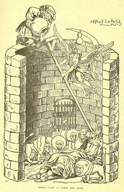 Illustration of Alfred Le Petit in Gros-Jean and His Parish by Alfred Le Petit