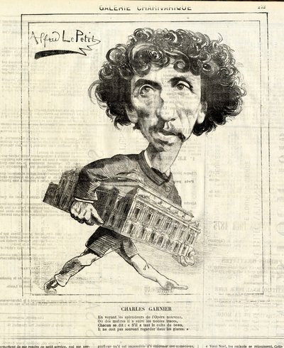 Le Charivari, Satirical in B & W by Alfred Le Petit