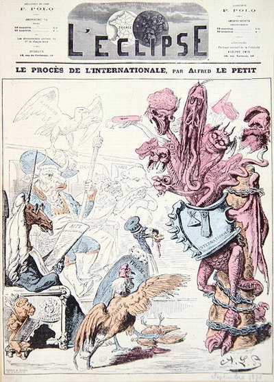 The Trial of the Internationale, front cover of 