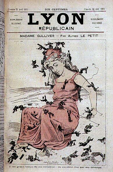 Madame Gulliver: It is high time to wake me up: they would have eaten me by Alfred Le Petit