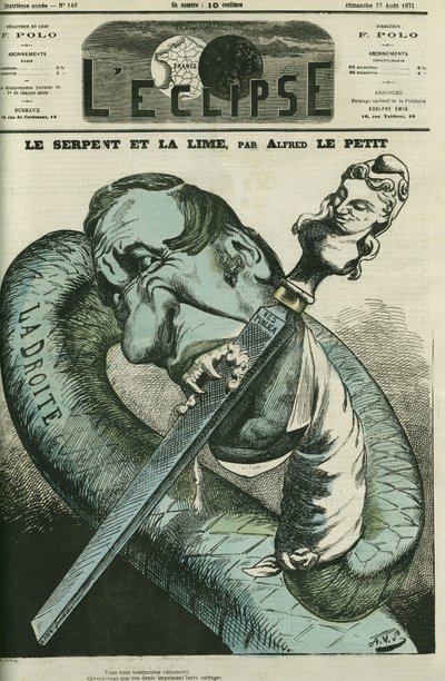 The snake and the file by Alfred Le Petit