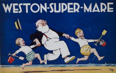 Weston-Super-Mare by Alfred Leete