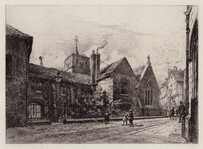 Corpus Christi College and the Tower of St Benet