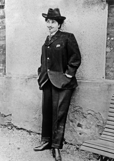 Misia Nathanson Dressed as a Man, c. 1900 by Alfred Natanson