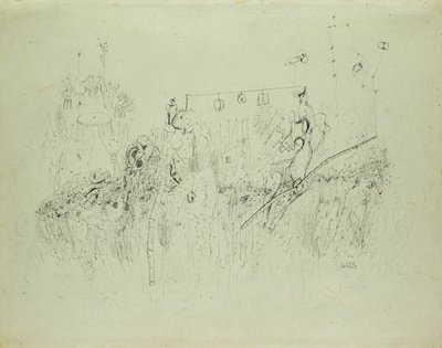 Untitled, c.1941-42 by Alfred Otto Wolfgang Schulze Wols