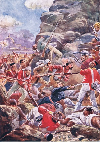 The siege of Delhi: Storming the breach by Alfred Pearse