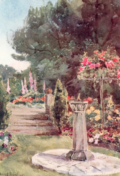 The Dial seems a witness with a silent voice, amid the changes of this life, to the lastingness of things by Alfred Rawlings