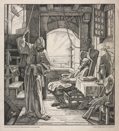 Dance of Death: Death as a Friend by Alfred Rethel