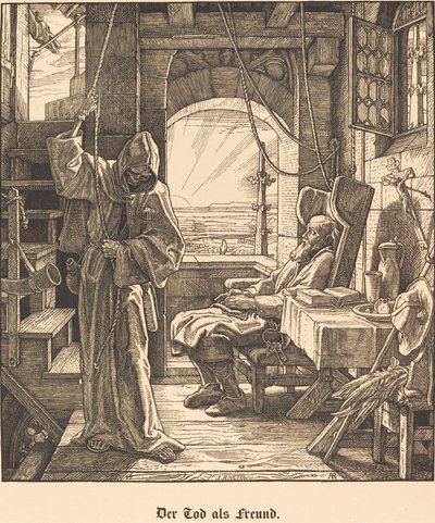 Death as a Friend by Alfred Rethel