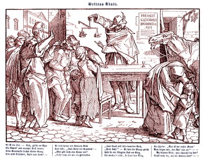 Totentanz 1848: Death Proves That All Men Are Equal by Alfred Rethel