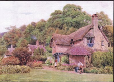 Almhouses, Selworthy Green, Somerset by Alfred Robert Quinton
