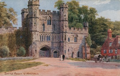 Battle Abbey near Hastings by Alfred Robert Quinton