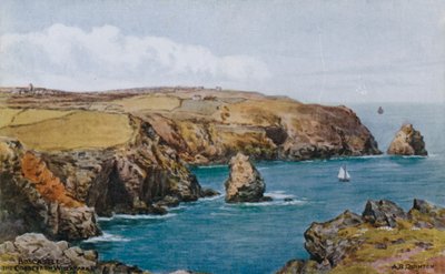 Boscastle, The Coast From Willapark by Alfred Robert Quinton