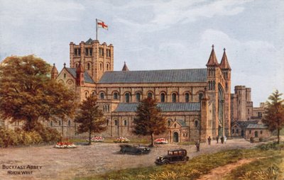 Buckfast Abbey, North West by Alfred Robert Quinton