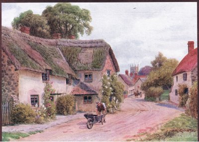 Carhampton, Somerset, from The Cottages and the Village Life of Rural England published by Dent & Sons Limited by Alfred Robert Quinton