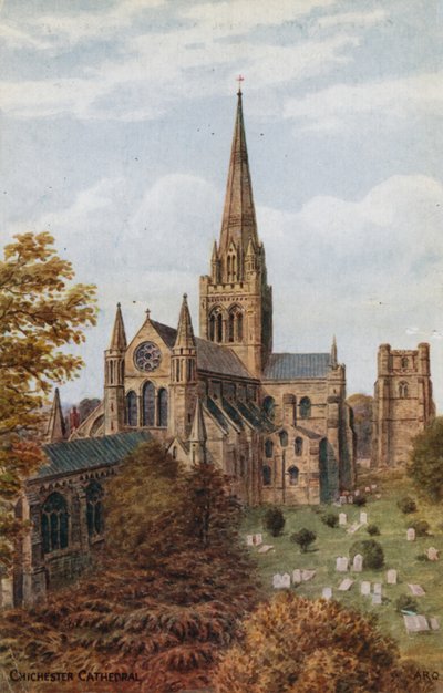 Chichester Cathedral by Alfred Robert Quinton