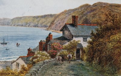 Clovelly Bay by Alfred Robert Quinton