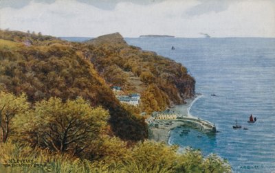 Clovelly, From The Hobby Drive by Alfred Robert Quinton