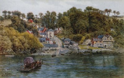 Fowey, Bodinnick Ferry by Alfred Robert Quinton