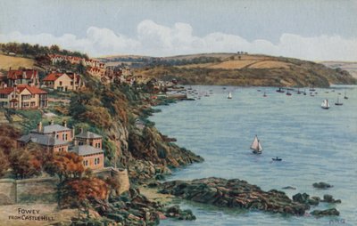 Fowey, from Castle Hill by Alfred Robert Quinton