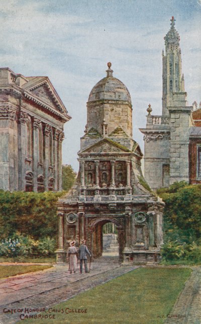 Gate of Honour, Caius College, Cambridge by Alfred Robert Quinton