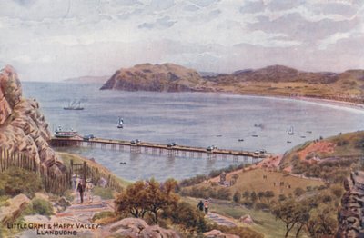 Little Orme & Happy Valley, Llandudno by Alfred Robert Quinton