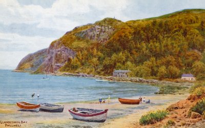 Llanbedrog Bay, Pwllheli by Alfred Robert Quinton