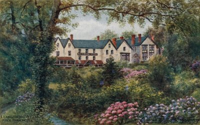 Llandrindod Wells, Rock Park Hotel by Alfred Robert Quinton