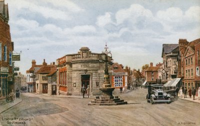 London Road and High Street, Sevenoaks by Alfred Robert Quinton
