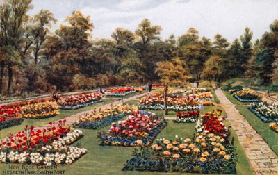 New Rose Garden, Hesketh Park, South Port by Alfred Robert Quinton