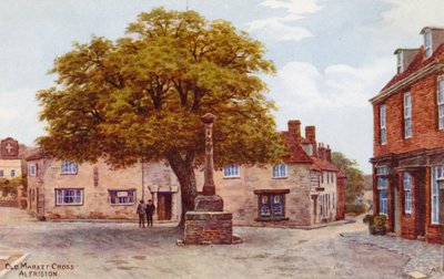 Old Market Cross, Alfriston by Alfred Robert Quinton