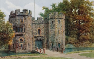 Palace Drawbridge, Wells by Alfred Robert Quinton