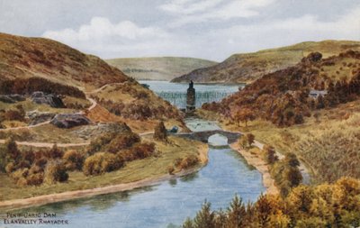 Pen-y-Garig Dam, Elan Valley, Rhayader by Alfred Robert Quinton