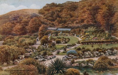Rock Gardens, Happy Valley, Llandudno by Alfred Robert Quinton