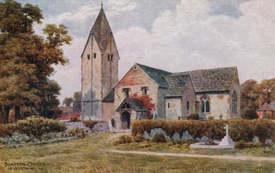 Sompting Church Near Worthing by Alfred Robert Quinton