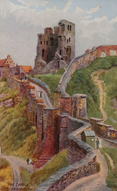 The Castle, Scarborough by Alfred Robert Quinton