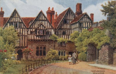 The Close Gate, Winchester by Alfred Robert Quinton