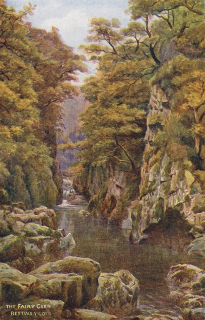 The Fairy Glen, Bettws-Y-Coed by Alfred Robert Quinton