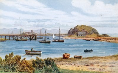 The Gimlet Rock, Pwllheli by Alfred Robert Quinton